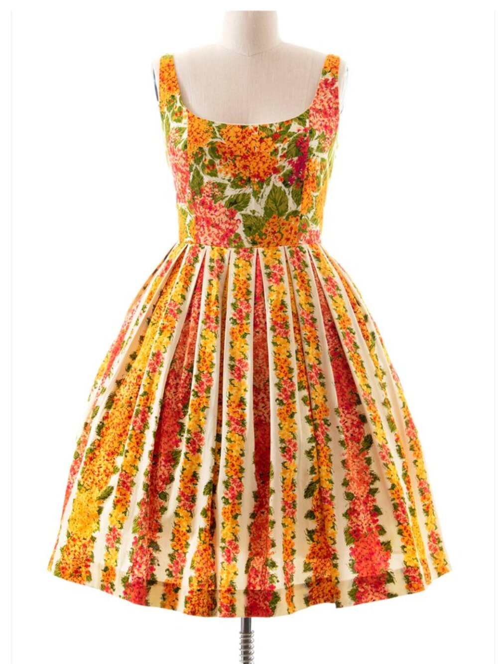 NWOT ISAAC MIZRAHI x Target Cotton Floral Dress Size M - Picture 2 of 16